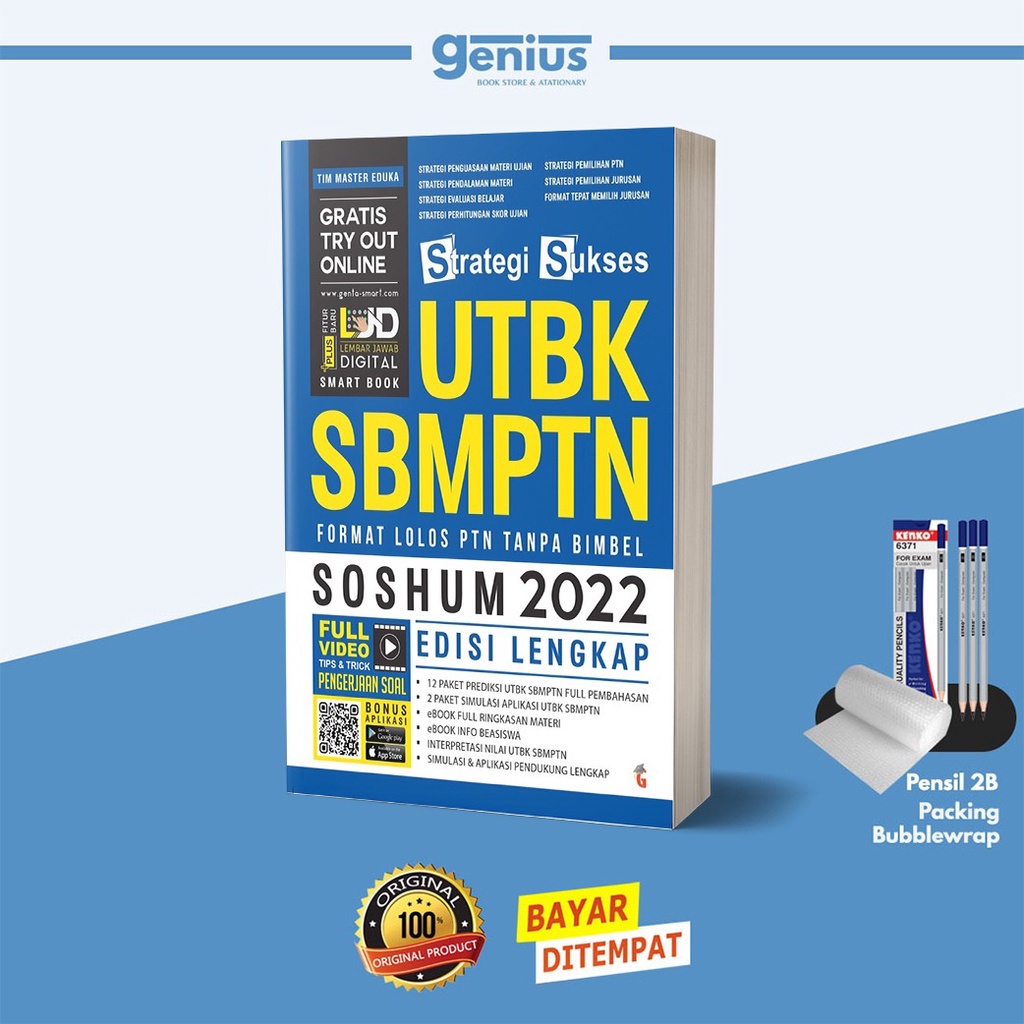 Soshum 2022 Strategi Sukses UTBK SBMPTN Format Lolos PTN Tanpa Bimbel