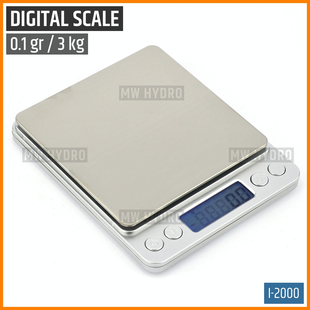 Mini Digital Platform Scale I-2000 - 0.01 x 500g / 0.1 x 3000g, Timbangan Digital