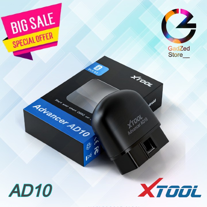 XTOOL AD10 OBD2 Diagnostic Scanner EOBD Bluetooth ELM327 android