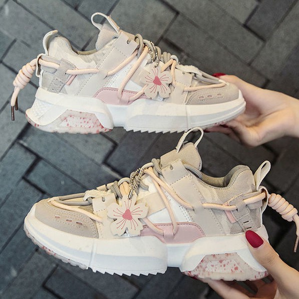 SNEAKERS WANITA SEPATU  PEREMPUAN TERBARU FASHION ALA KOREA 