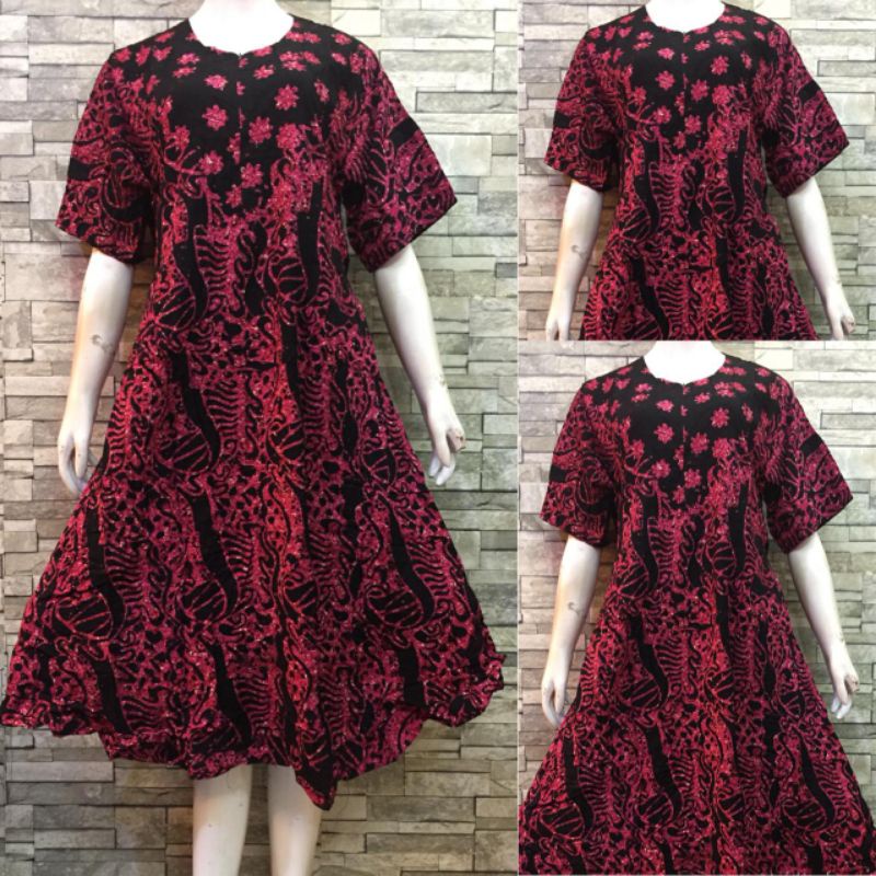 2. DASTER MARINA HANA RESLETING | BATIK PEKALONGAN | DASTER BATIK KEKINIAN CAP TEBAL | PUTRI DIANA-Resleting 1