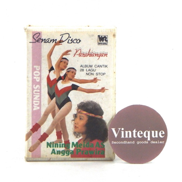 Kaset Tape Pita Pop Sunda Senam Disco Parahyangan