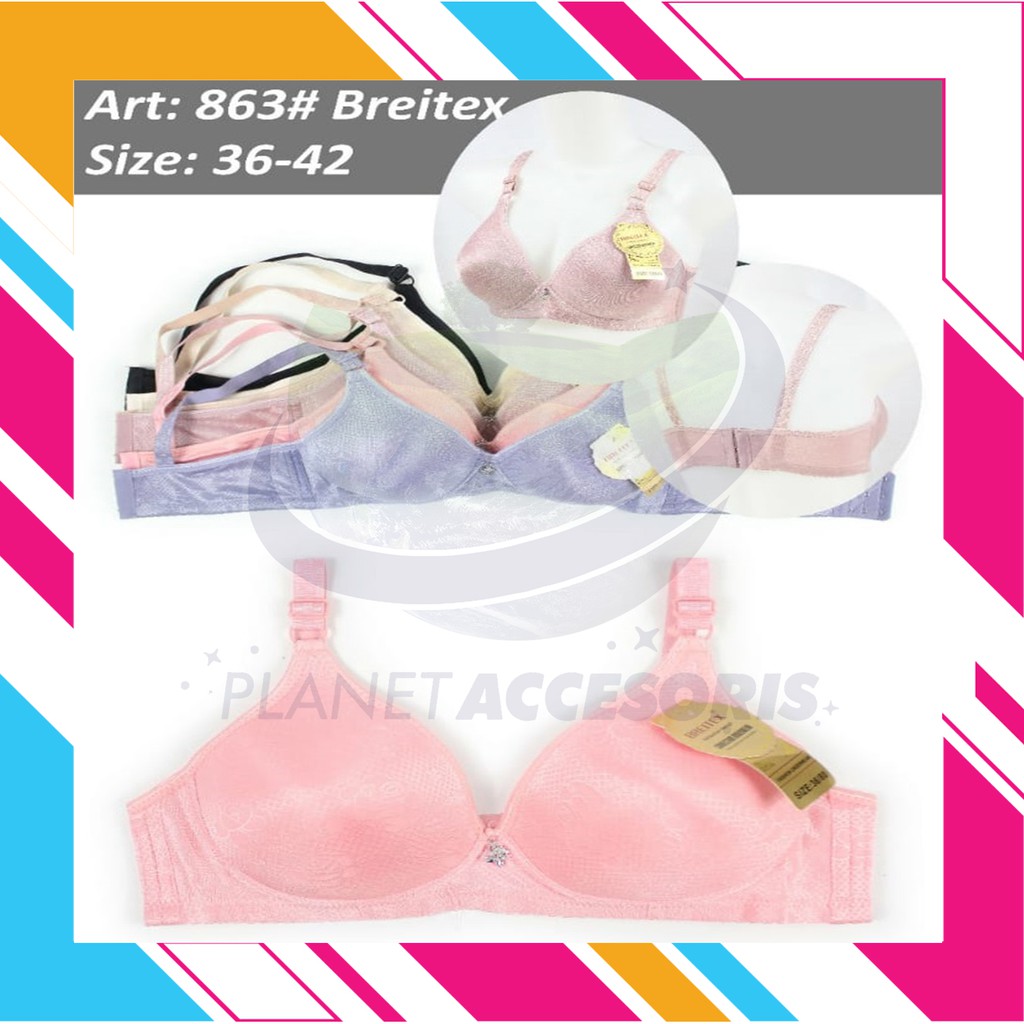 Bra/BH Breitex Art 863 Tanpa Kawat