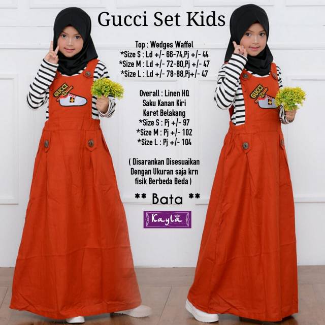 GAMIS GUCCI SET KIDS KAYLA