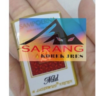 Korek Api Roda Cool The Lighter Motif Sampoerna Mild Merah