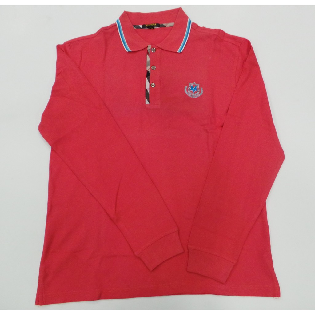 Viali Milano Polo Shirt Pria Lengan Panjang
