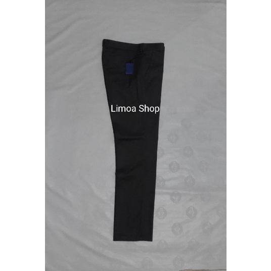 Celana Chino STANLEY ADAMS Abu Gelap Slimfit Bahan Stretch / Melar SA 23