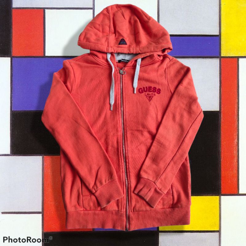 Hoodie zipper Guess