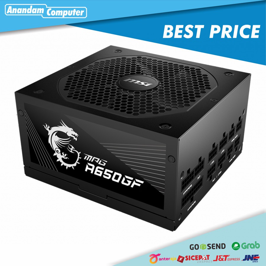 MSI MPG A650GF - 650W 80+ Fully Modular PSU