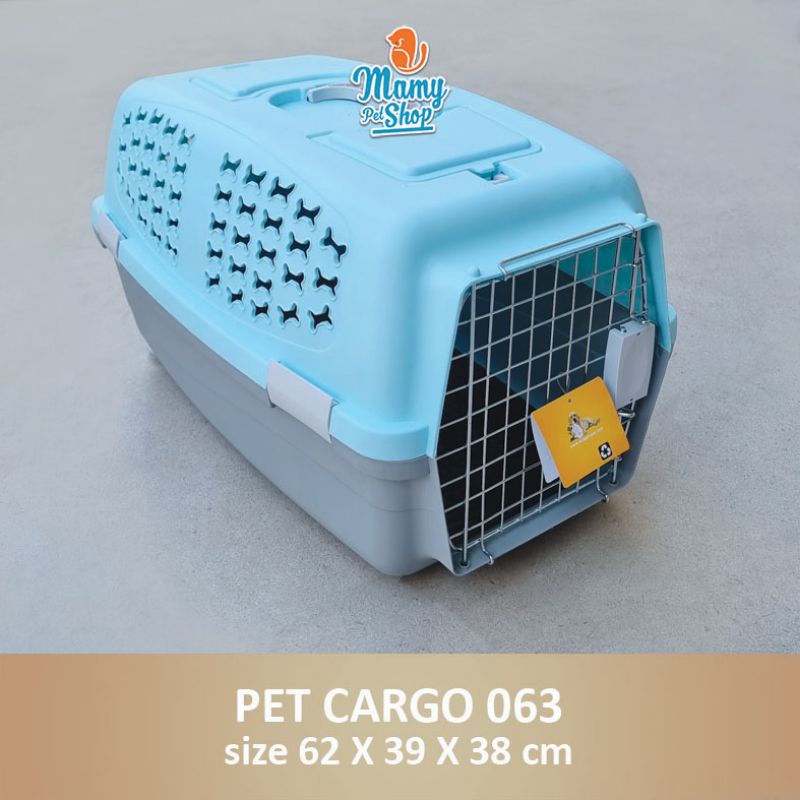 PET CARGO 063 size 62 x 39 x 38 cm FREE KARDUS