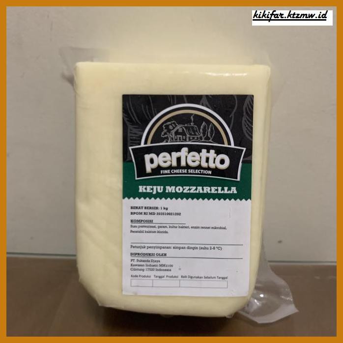 

Ujekujek- Keju Perfetto Mozarella 1Kg -Original.