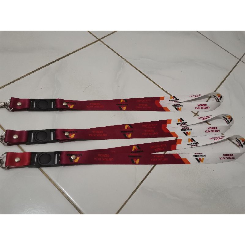 

Tali id card bank mega/bisa custom satuan