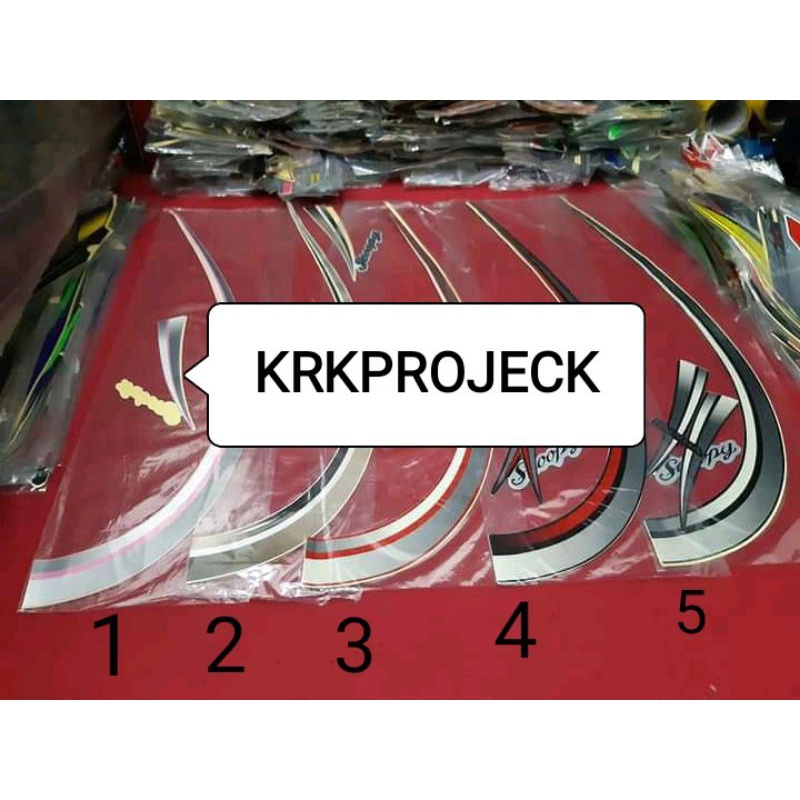 striping scoopy 2011/2012karbu