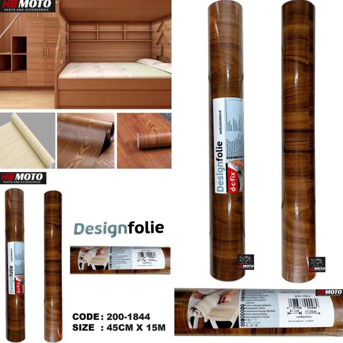 Sticker Dcfix(200-1844)/Stiker Furniture/Sticker Motif Serat Kayu