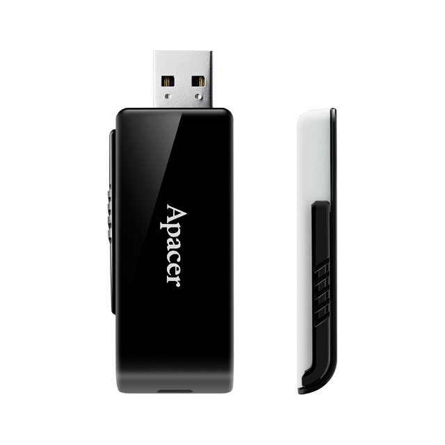 APACER Flash Drive AH350 USB 3.2 Gen 1 32GB - Black