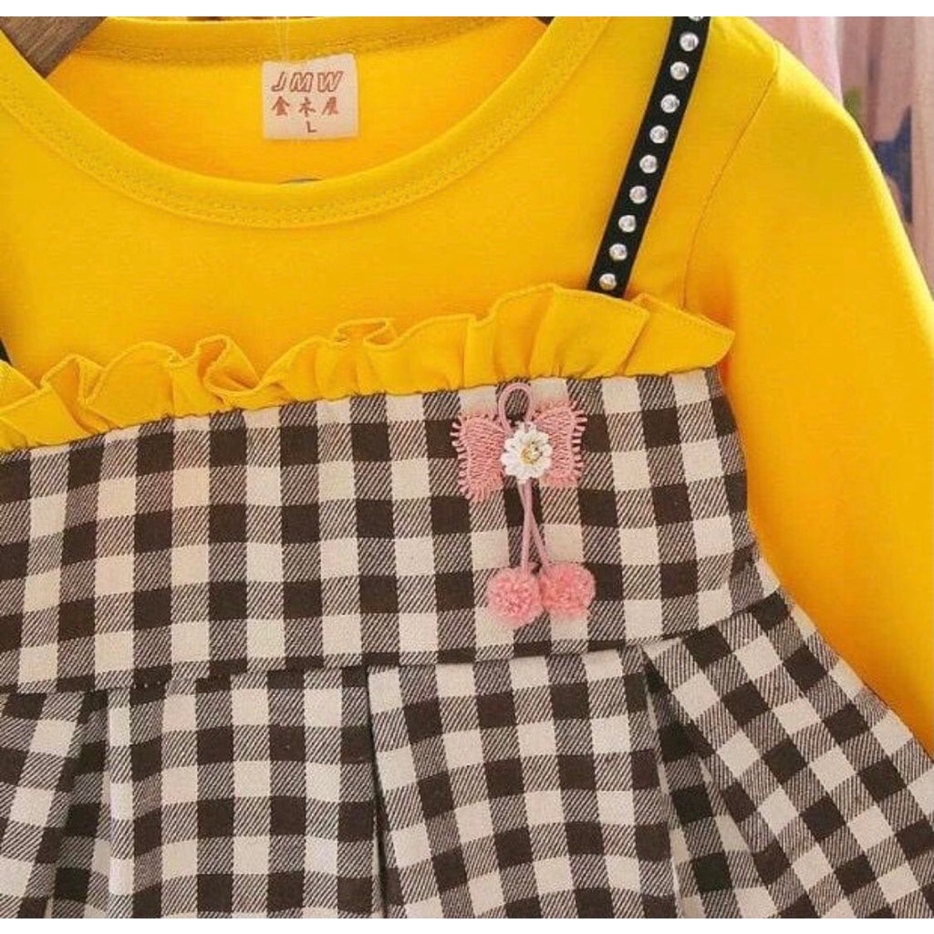 BARU! LIA018 - Dress Korea Bayi 0-2 tahun Perempuan Fashion Terlaris Baju Pesta Pergi Jalan