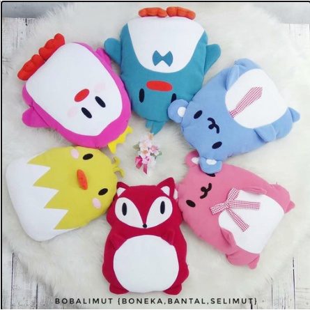 Cuddle Me Boneka Bantal Selimut Cuddleme Bobalimut 3 in 1