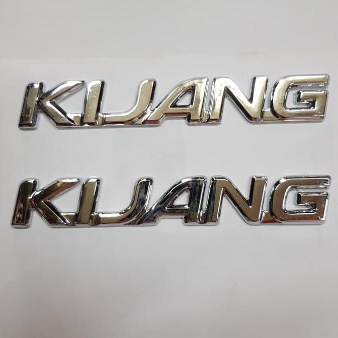 Emblem mobil/Logo Mobil / Tulisan / Brand KIJANG Kecil / Kijang Kapsul Chrome