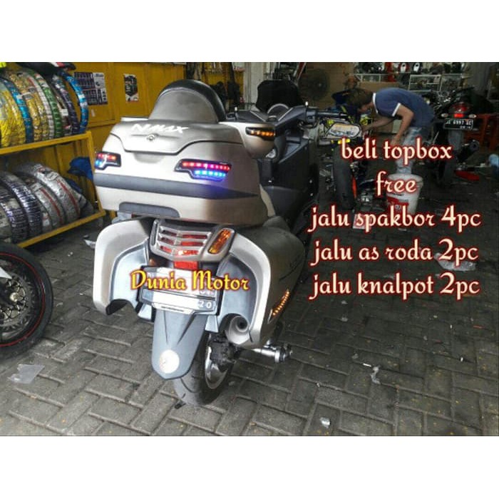 Aksesoris Motor Touring Box Belakang / Top Box Nmax