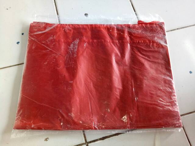 HD Kantong Kresek Plastik Merah Ukuran 50