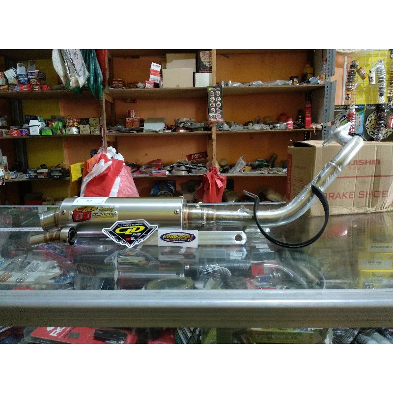 knalpot CLD racing C1 pipa atas beat beat fi Scoopy spacy dll original cld racing