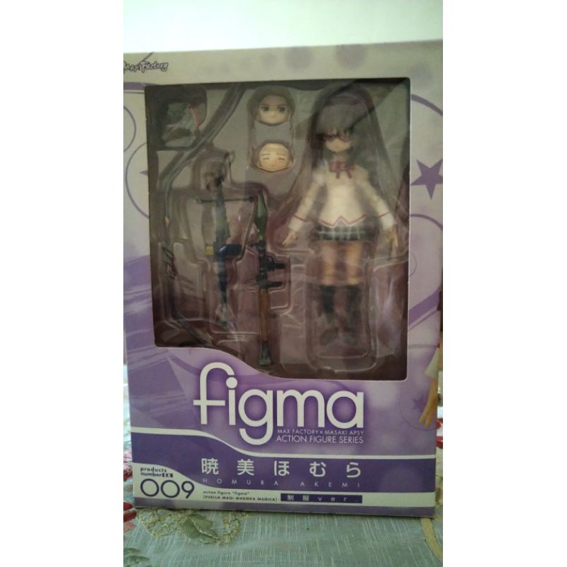 figma Puella Magi Madoka Magica - Akemi Homura school ver. (ex 009)