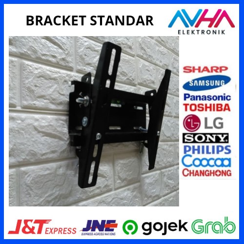 BRACKET/BRAKET/BREKET TV FOR 20 - 43 INCH WATERPASS