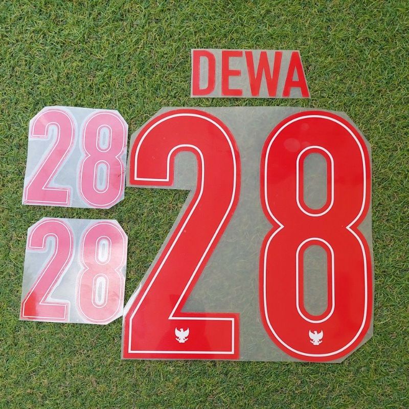 NAMESET JERSEY AWAY TIMNAS INDONESIA MILLS - DEWA #28