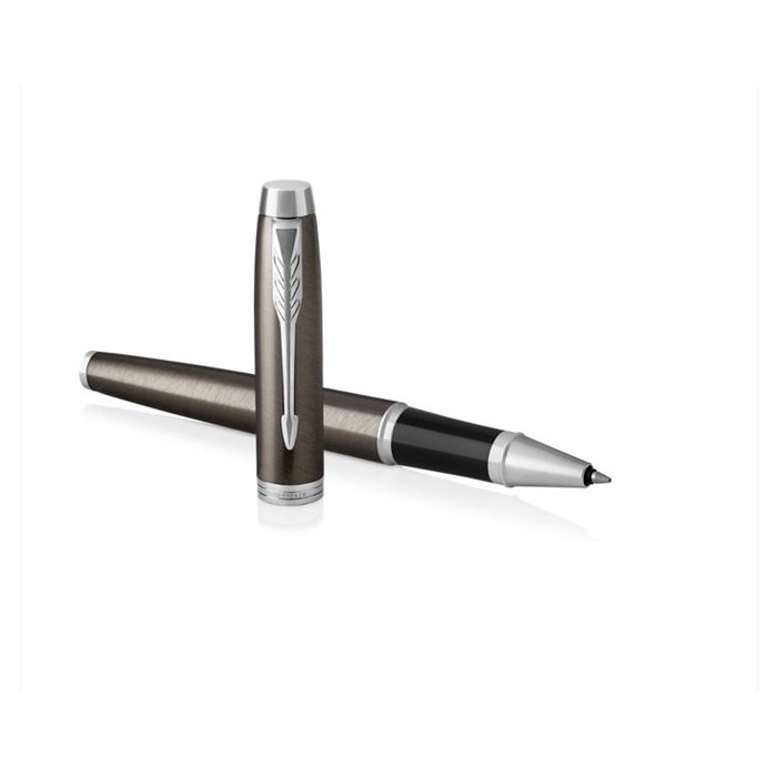 

Parker IM Dark Espresso Chrome Trim Rollerball promo