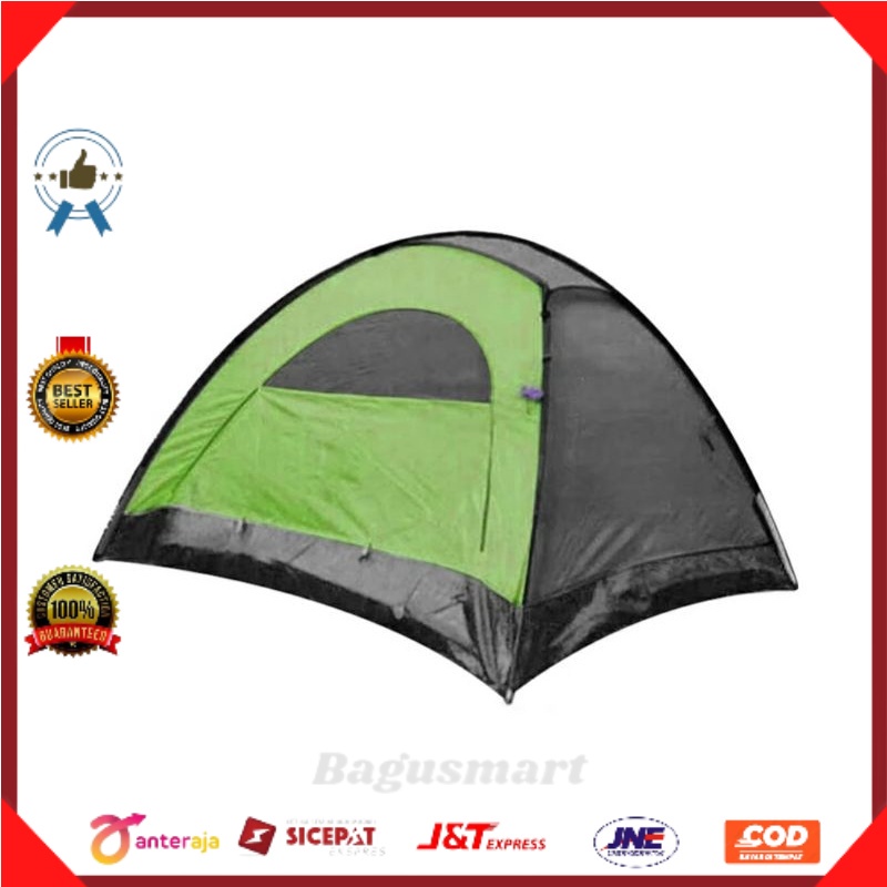 Greatoutdoor Tenda Dome Dua Orang - Hijau/tenda camping/tenda kemah/perlengkapan camping
