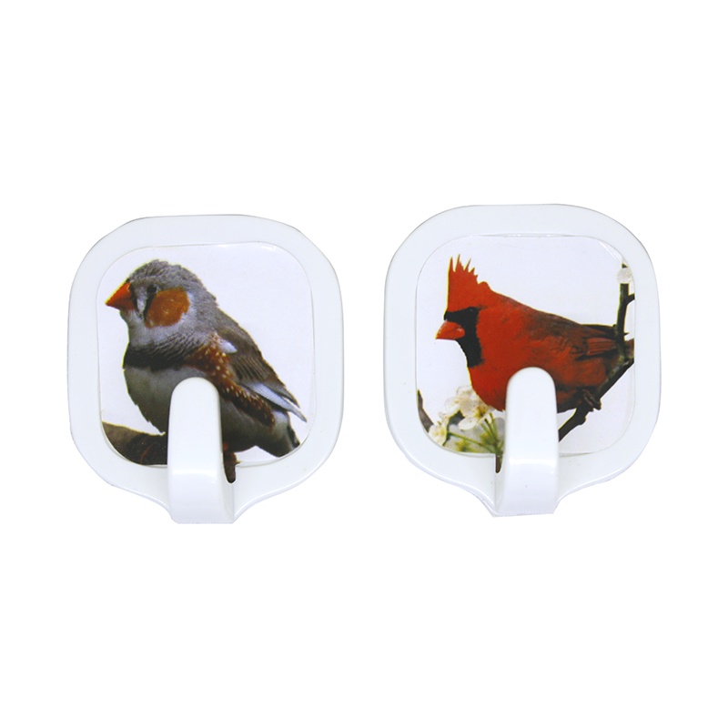 KtmStore Villa Bird Hook Medium 1013 Bunga Gantungan baju Kail Tempel 2201-1013