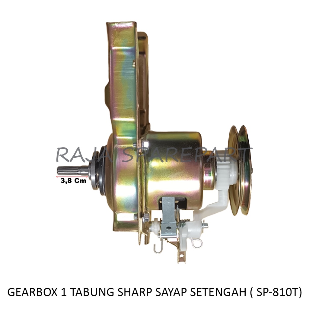 Gearbox Mesin Cuci SHARP 1 Tabung Otomatis Sayap 1/ Gearbox Mesin Cuci 1 Tabung Sayap Setengah Sharp