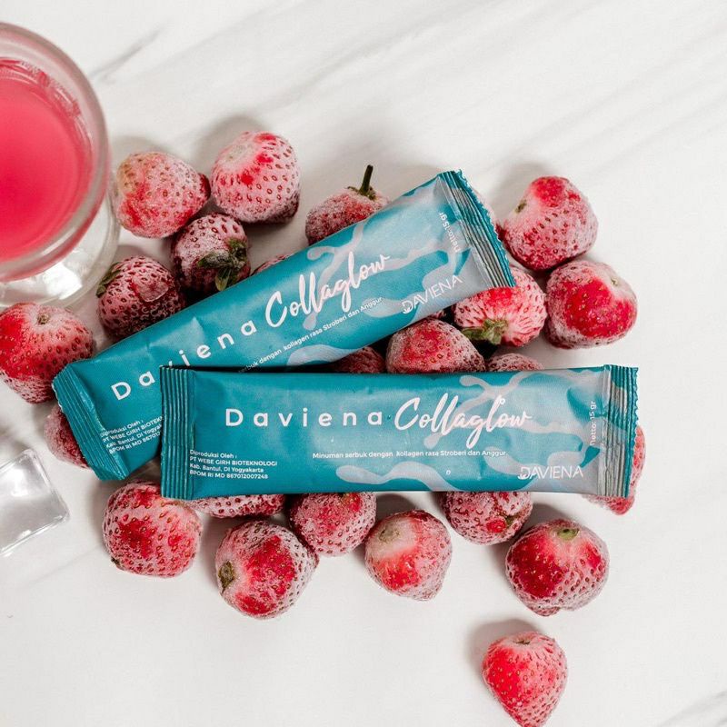 COLLAGEN DAVIENA SKINCARE | COLLAGLOW DRINK | DAVIENA SKINCARE
