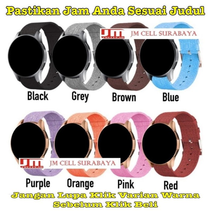 Tali Jam Tangan Strap Xiaomi Haylou LS02 / Amazfit Neo - Woven Fabric - Haylou LS02, Black