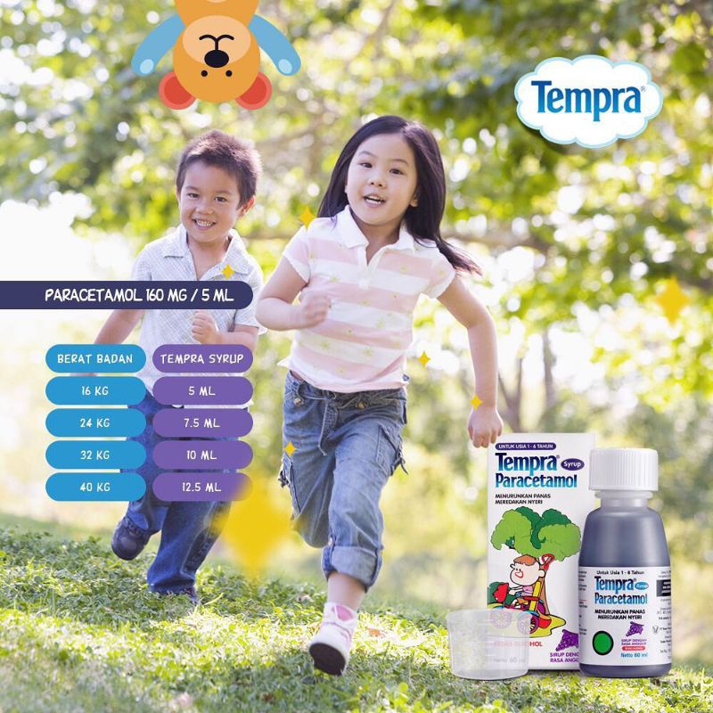 COD - TEMPRA SYRUP DROP DAN FORTE SIRUP - OBAT DEMAM ANAK DAN BAYI - OBAT SAKIT GIGI - SAKIT KEPALA