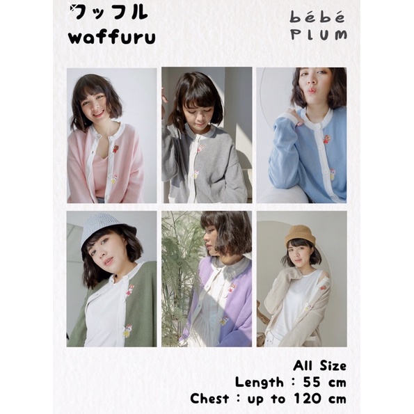 LAST Bebe Plum Waffuru Cardigan