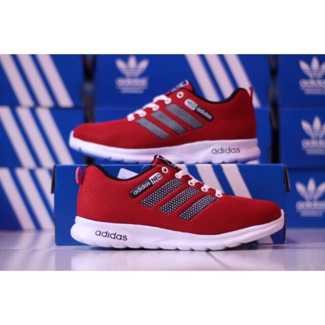 SEPATU OLAHRAGA ADIDAS NEO MERAH