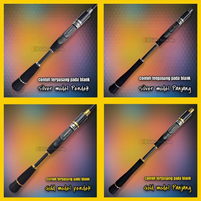 Reel seat joran VSS size 16 custom logo