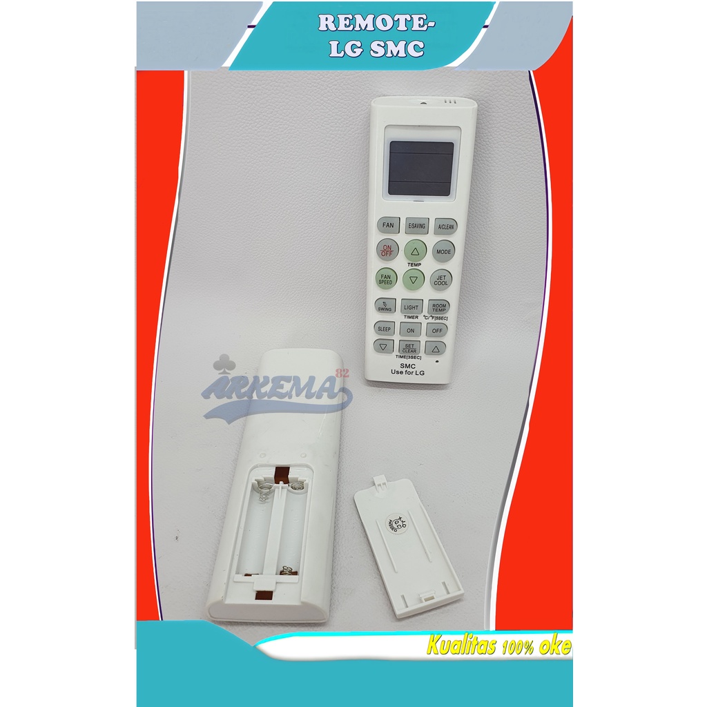 REMOTE CONTROL AC LG 0.5PK SAMPAI 2.5PK | REMOT KONTROL AC LG UNIVERSAL / MULTI