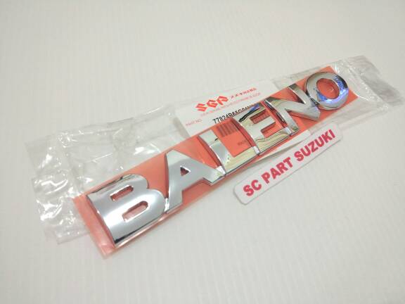 Emblem logo baleno suzuki baleno.