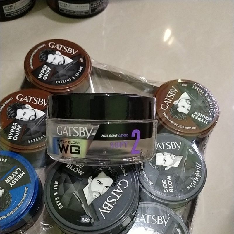 Gatsby WG jel uk 75gr, 5varian warna.