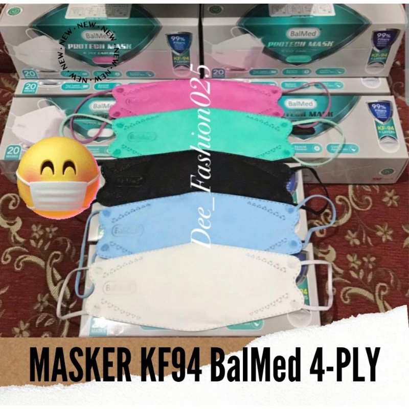 MASKER KF94 BalMed 4 PLY EARLOOP