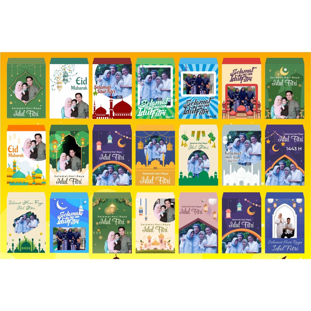 

Amplop Lebaran 1 Pack isi 10 Amplop Custom