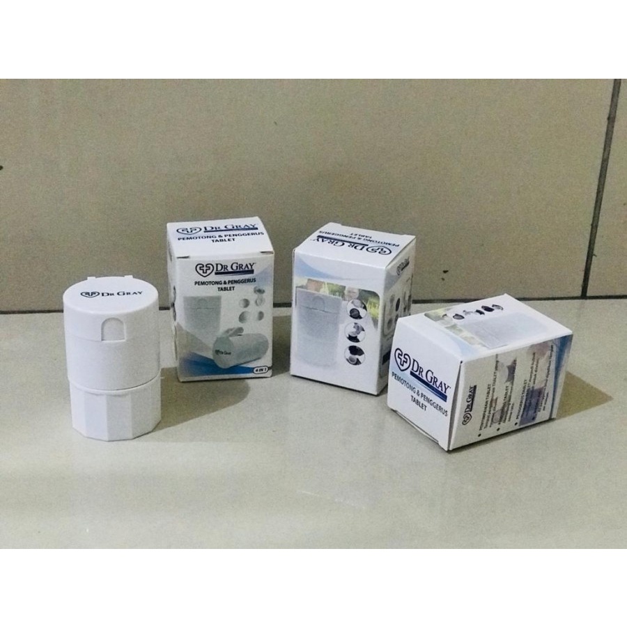 [GRAY.STORE178] Pemotong Penggerus Penghancur Penumbuk pill obat tablet cutter crusher DR GRAY . PCB