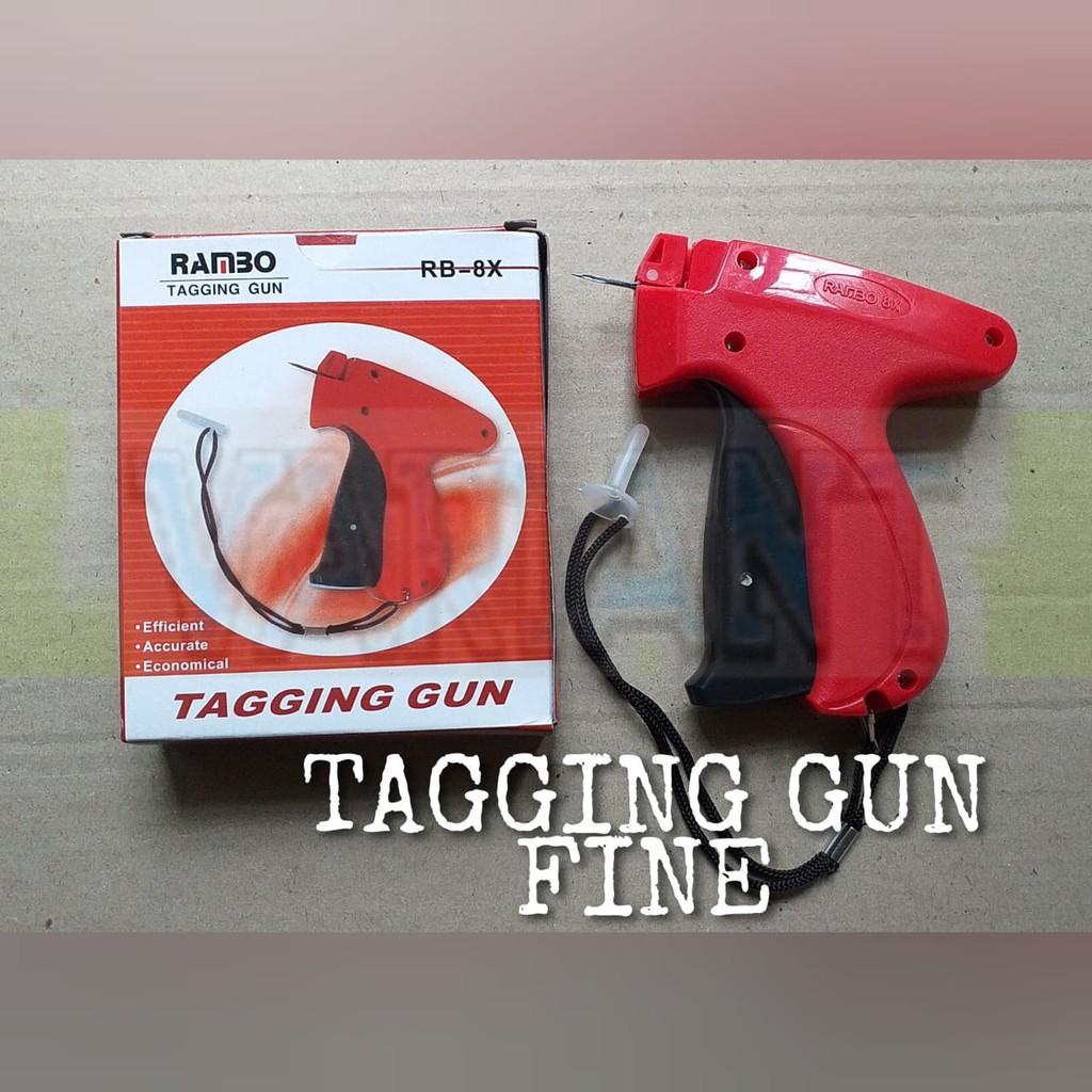 

TAGGING GUN TAG GUN TAGGUN KHUSUS JENIS FINE PISTOL TEMBAKAN JARUM PLASTIC HEAD