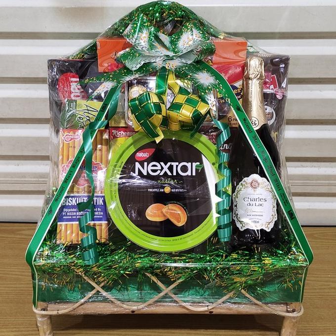

PARCEL/PARSEL/HAMPERS LEBARAN IDUL FITRI/NATAL TAHUN BARU/IMLEK DF161DSD