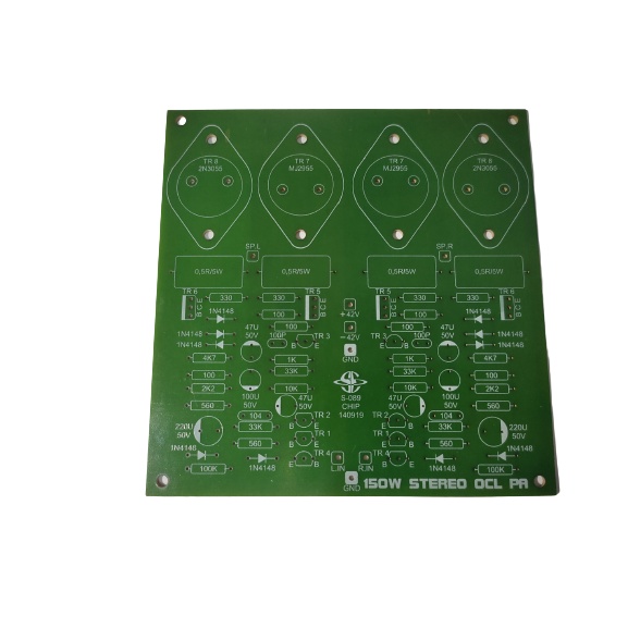 PCB 150W STEREO POWER AMPLIFIER S-089