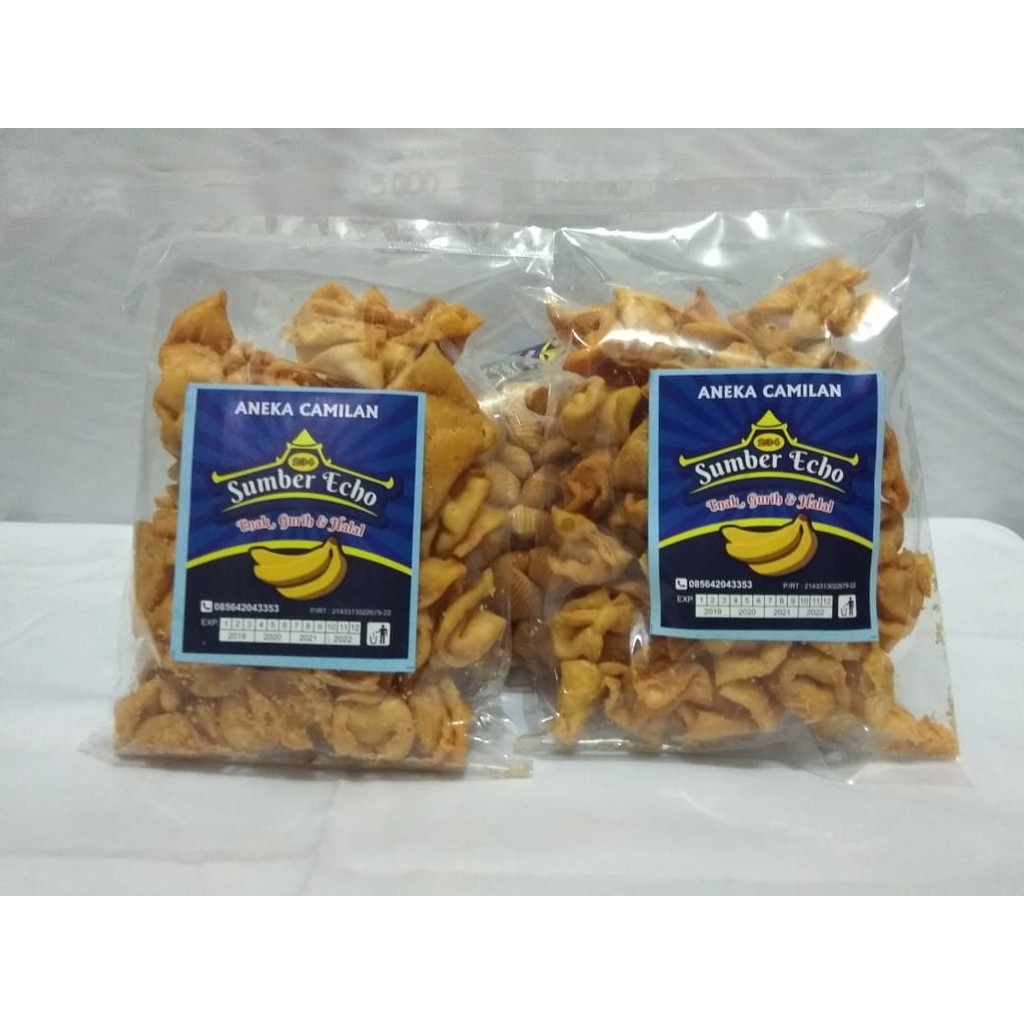 

Oleh Oleh Khas Solo Pangsit Goreng Mini 250 gram / snack murah / cemilan / jajanan / makanan ringan