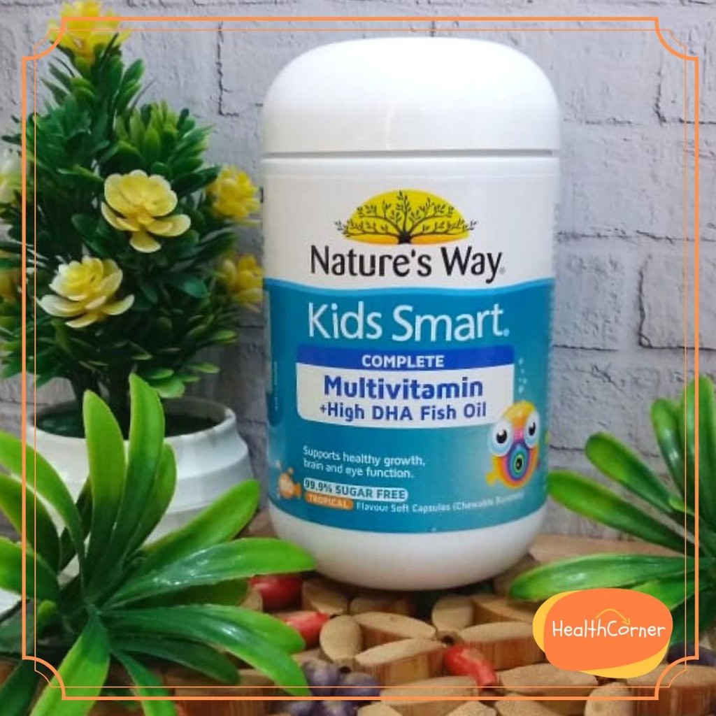 Nature's Way Kids Smart Complete Multivitamin + Fish Oil / Burst Multivitamin + Omega 3