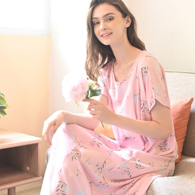 Daster Rayon HABEL NON BUSUI Panjang Semata Kaki-Habel 34